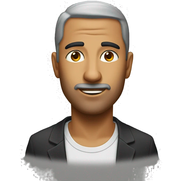 وجه مبتسم وزعلا نفس الوقت  emoji