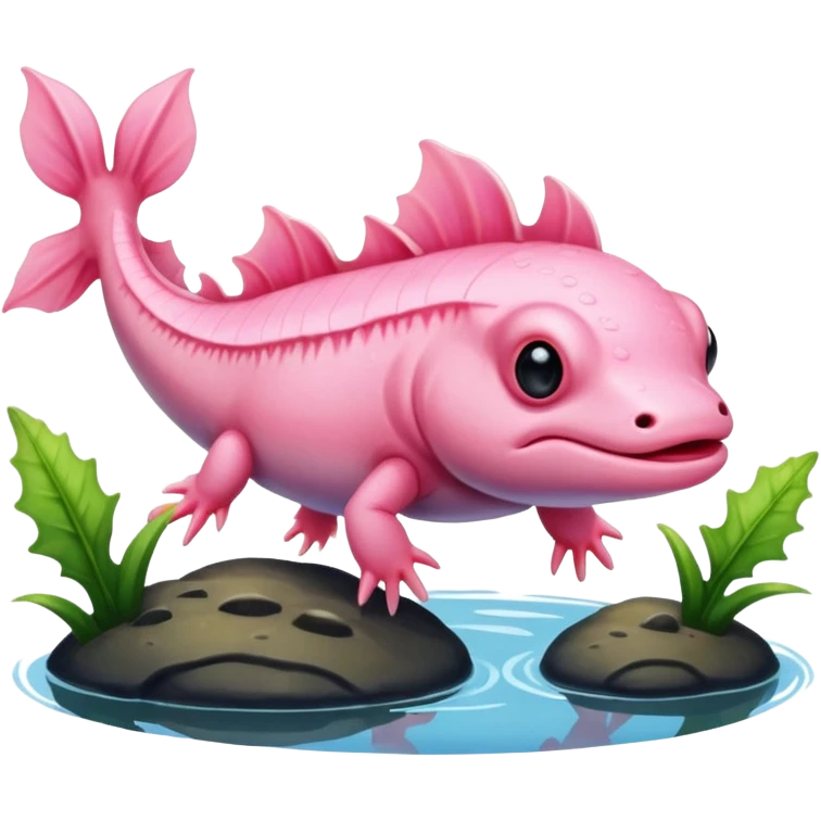 genra la imagen de un ajolote emoji