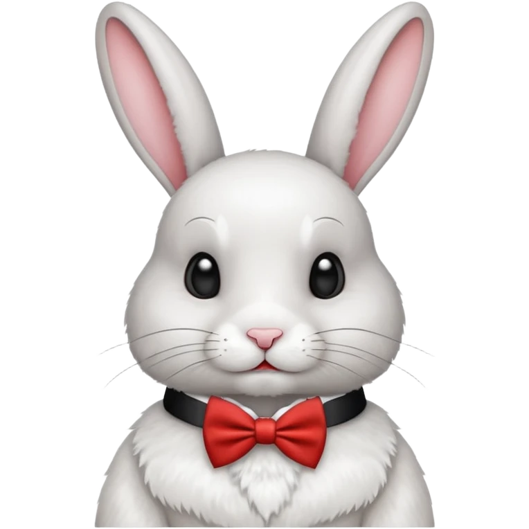 rabbit with bow tie emoji