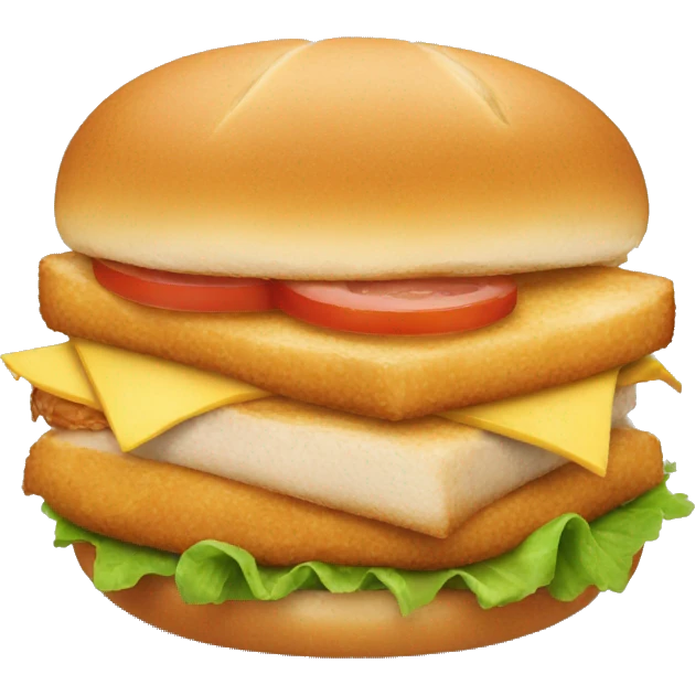Chicken sandwich  emoji