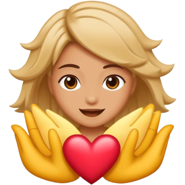 bursting with love emoji