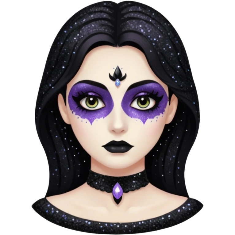 Glitter killer emoji