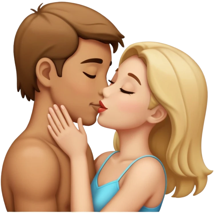 Kissing emoji