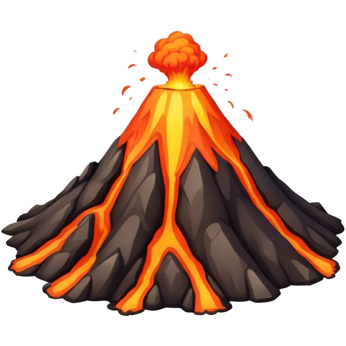 volcano emoji