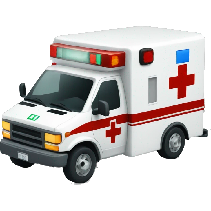 emergency ambulance rushing emoji
