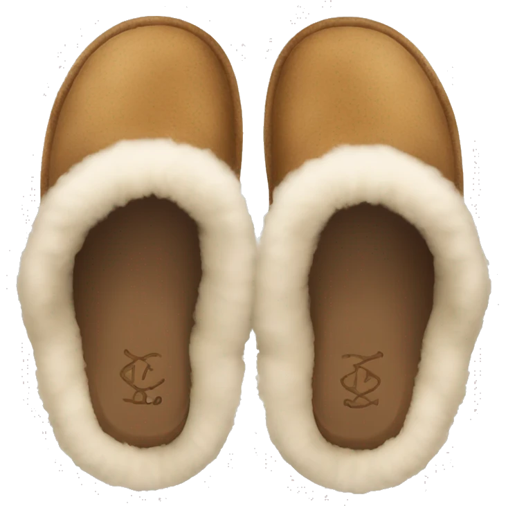 UGG slippers  emoji