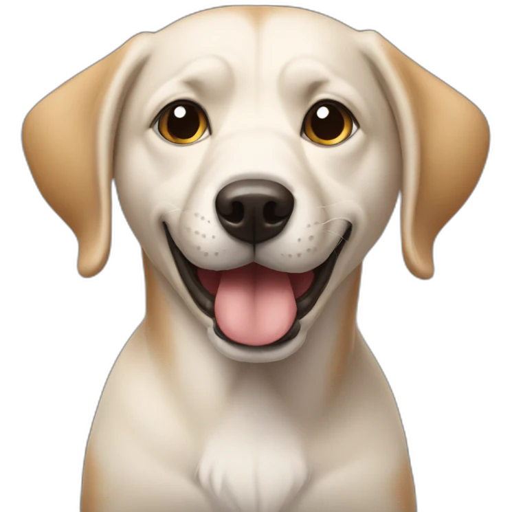 dog toughtfull emoji