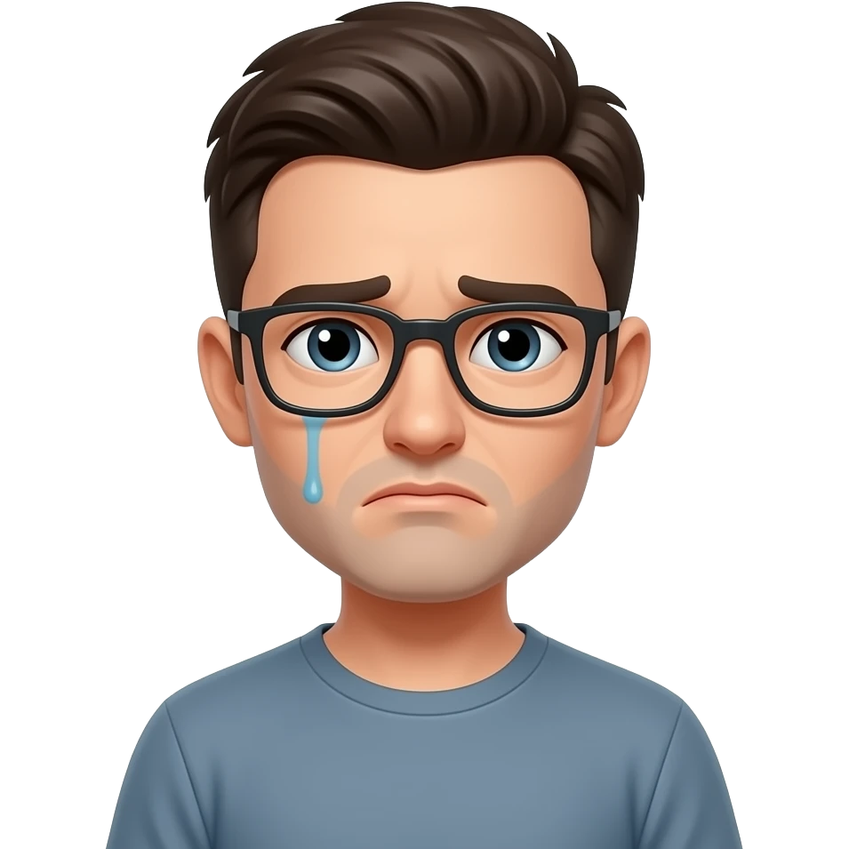 сделай его грустным emoji