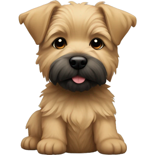 Cairn terriër puppy emoji
