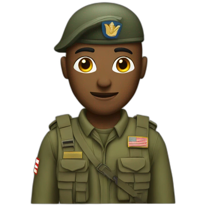 Soldier spéciale forces emoji