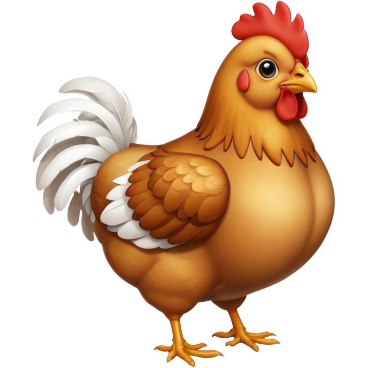 chicken emoji