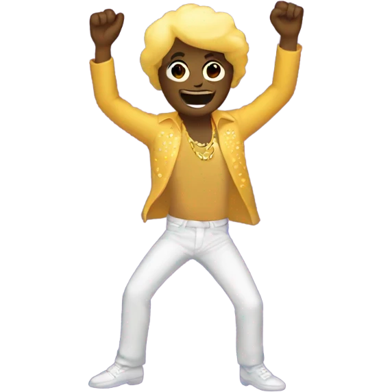 Disco dancing  emoji