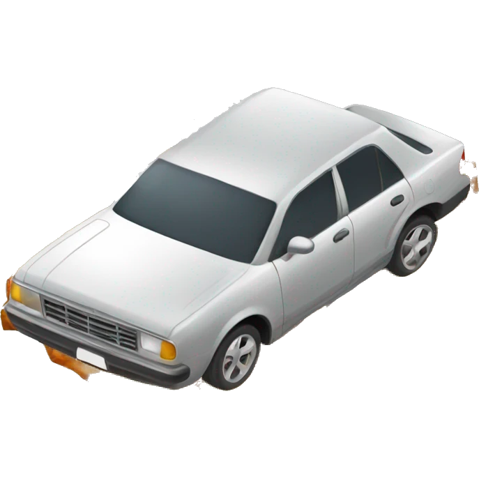 Car breaking  emoji
