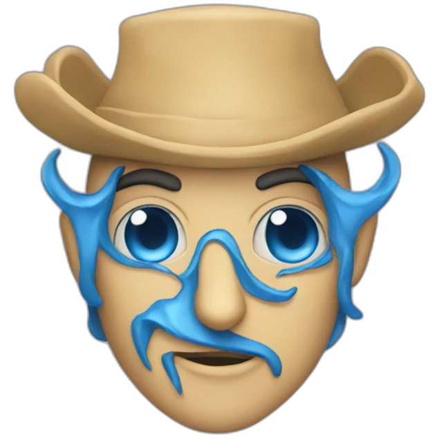 blue magican emoji