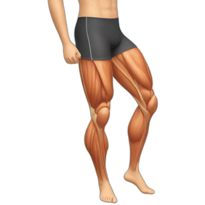 Hamstring muscle emoji
