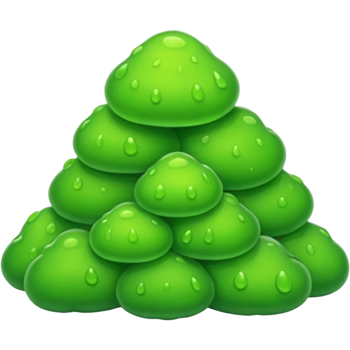 green stuff emoji