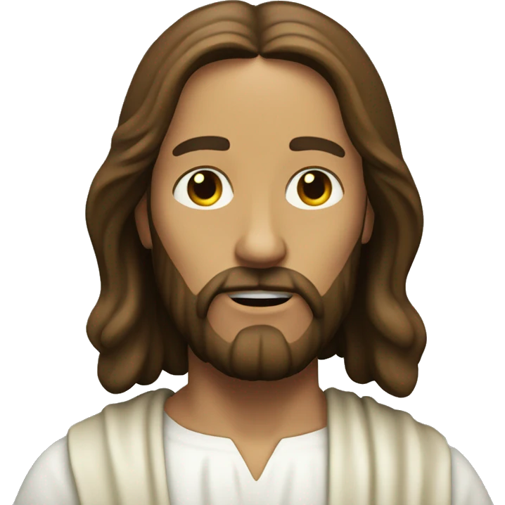 Jesus on cross emoji