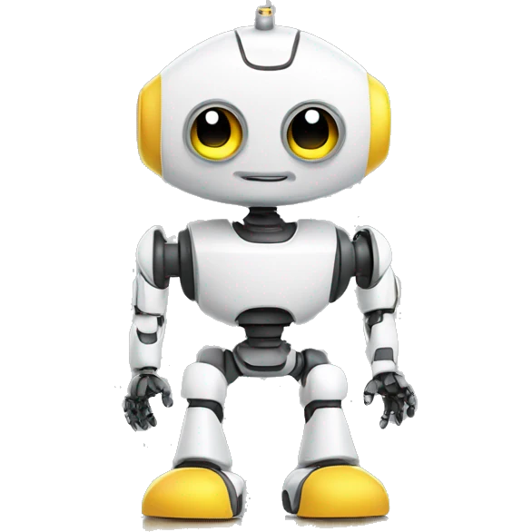 yandex robot analyzes the data emoji