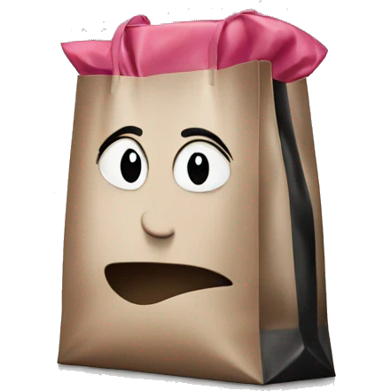 A Sephora bag emoji
