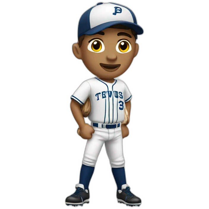 white baseball pitcher with knee socks emoji