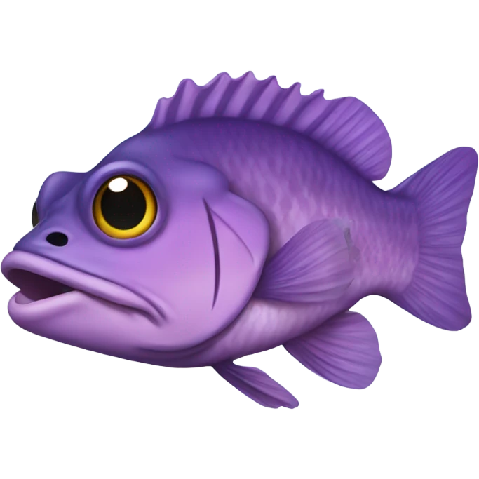 purple grouper emoji