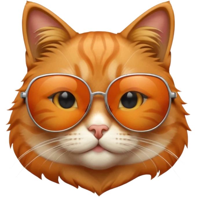 Cat wearing sunglasses emoji