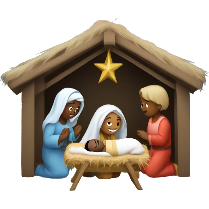 Christmas Nativity Scene emoji