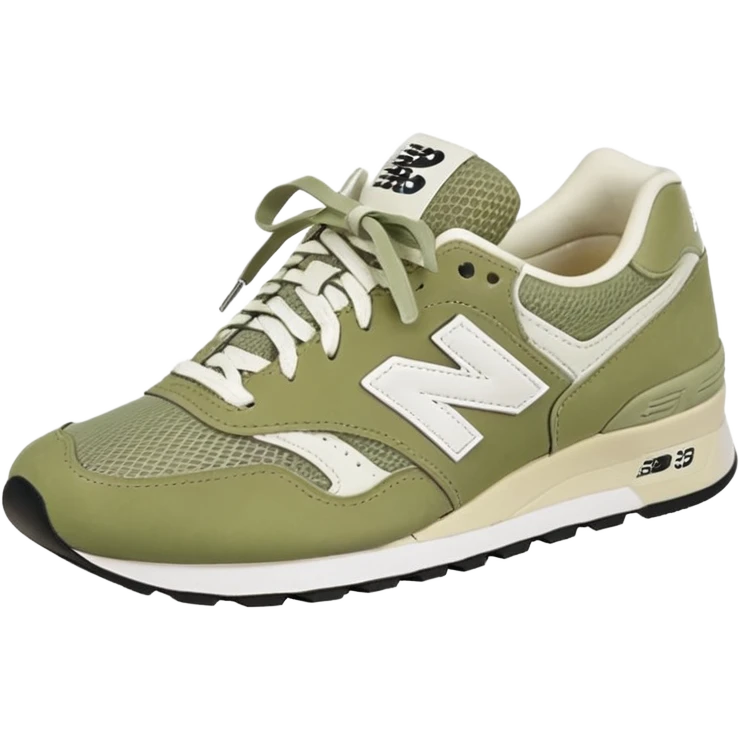pale olive new balances emoji