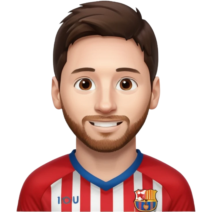 ich bin froh, ich bin Messi emoji