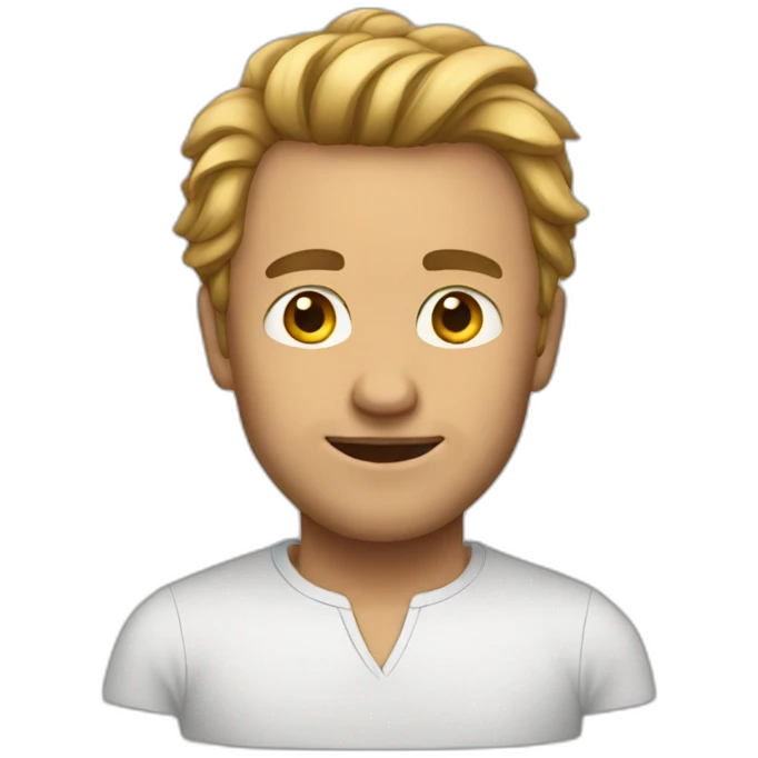 man informal emoji