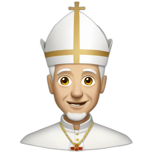 pope arg white emoji