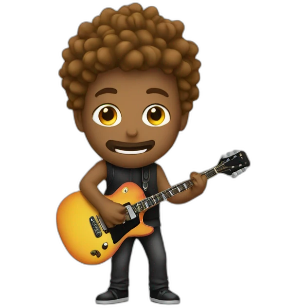 guitarrist emoji