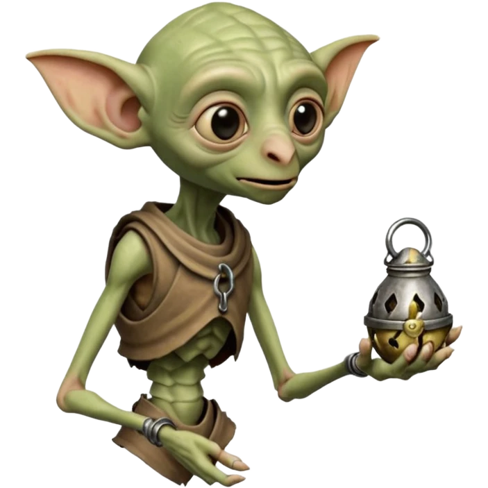Dobby in chastity cage emoji