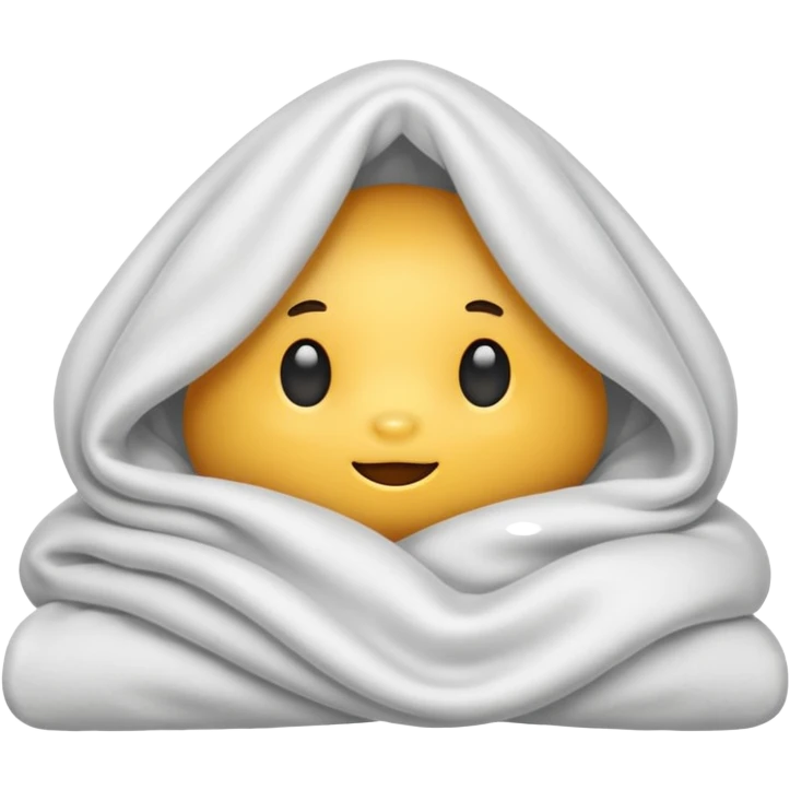 Something under the blanket emoji