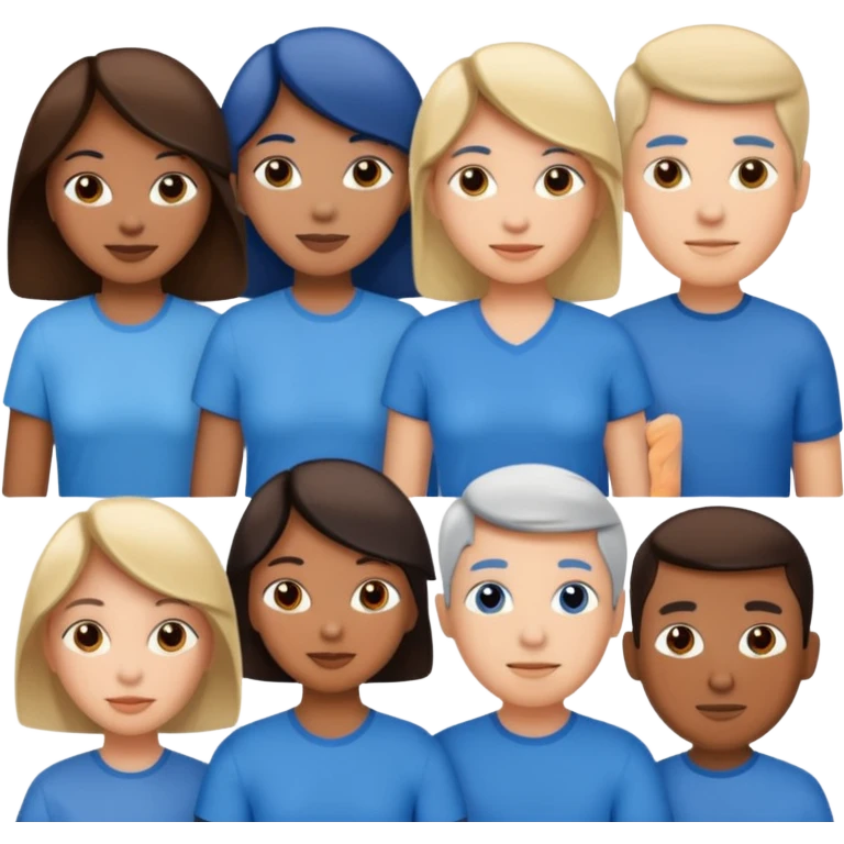 Tiktok mavi tim emoji