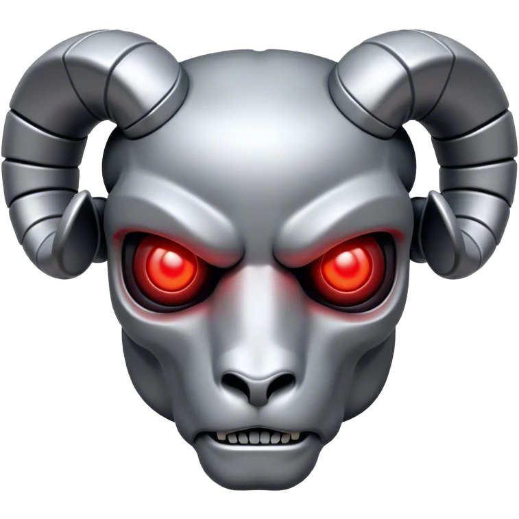 A terminator style Ram emoji