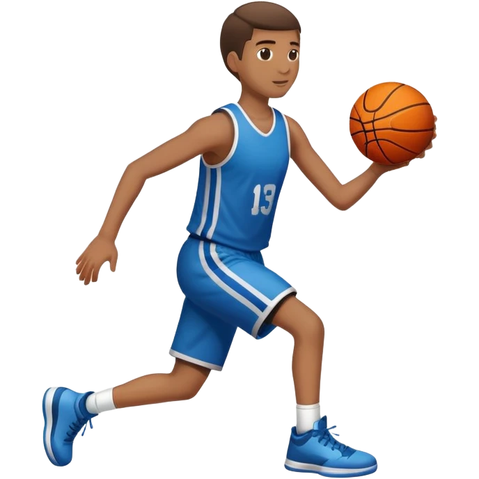 playing basketball emoji