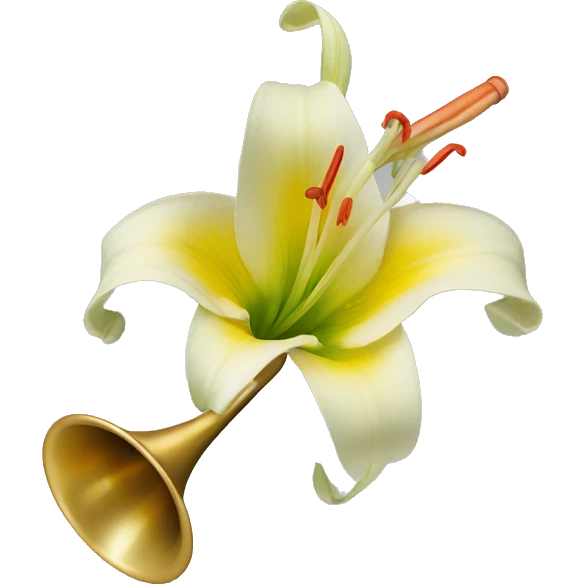 Trumpet Lilly emoji