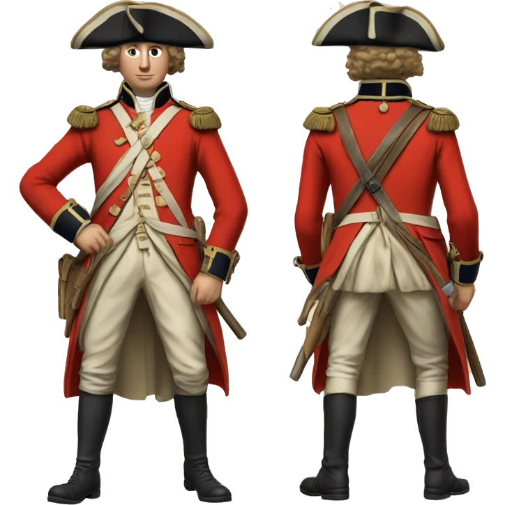 British red coat solider 1700 emoji