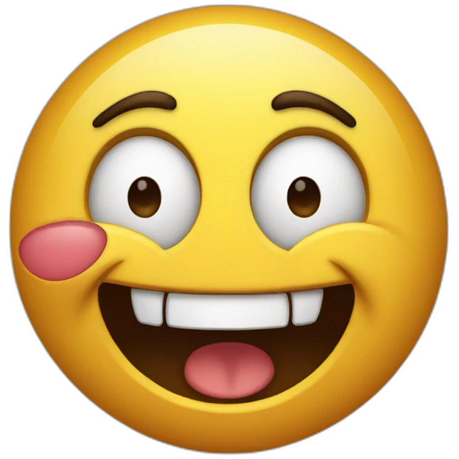 screamed happy emoji emoji