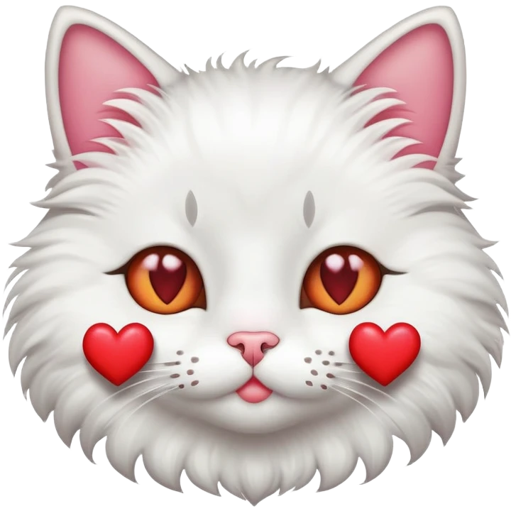 cat with heart eyes emoji