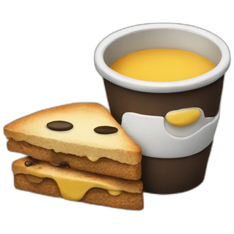He'd rock cafe emoji