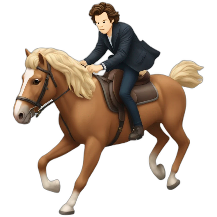 harry styles riding taylow swift emoji