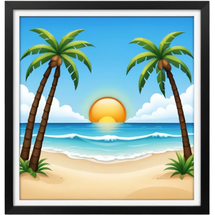 Jis tarh ap na uper California ka banaya Florida ka bhe estarh different style ma bana kar dho image emoji