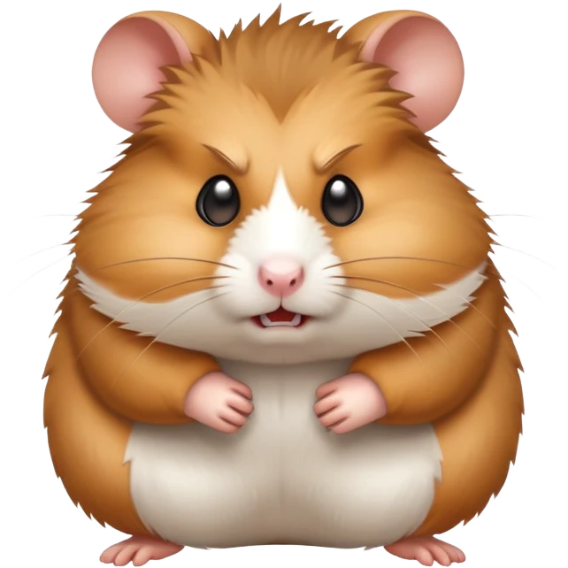 Angry hamster  emoji