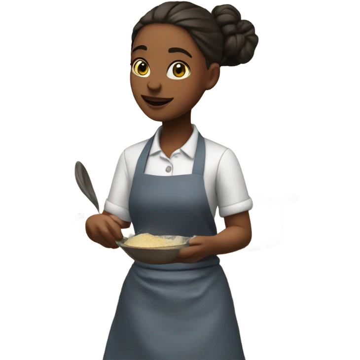 cook girl emoji