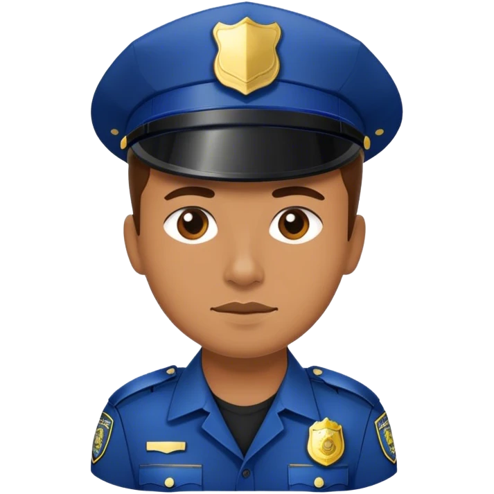 Police officer emoji