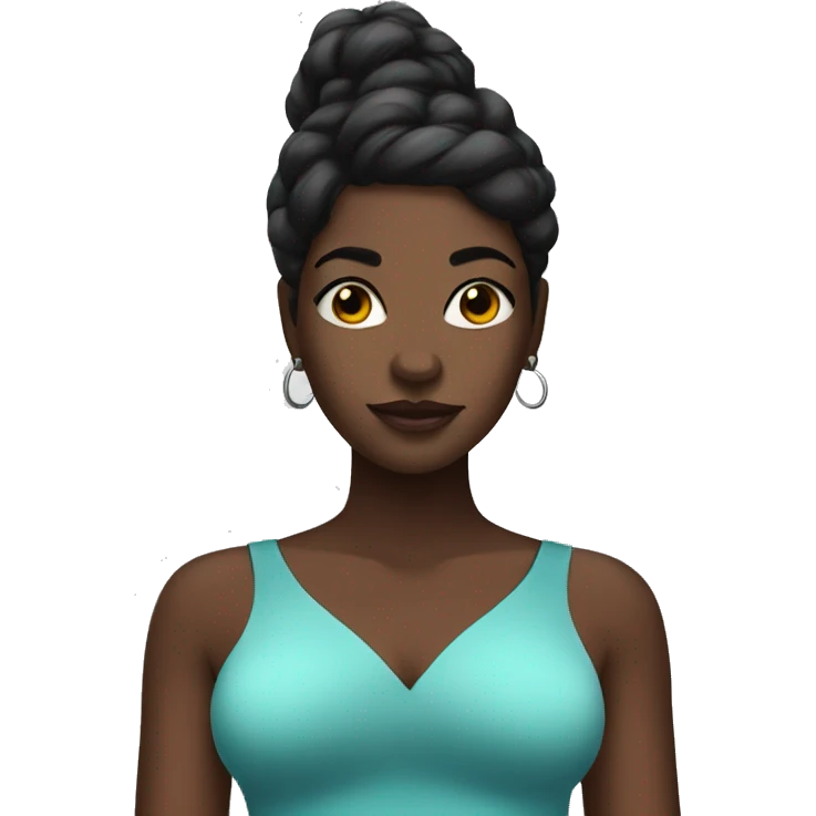Siren black girl  emoji