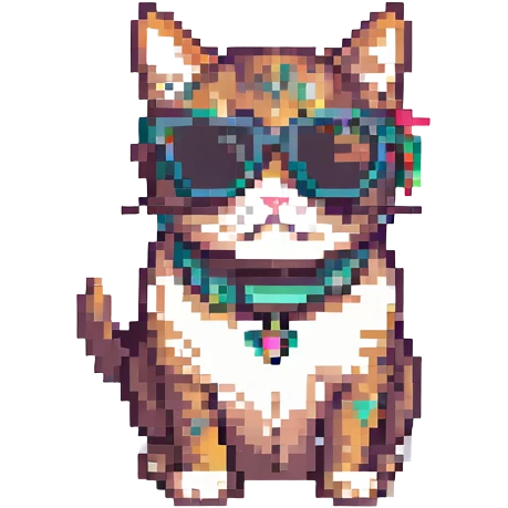 cat wearing sunglasses emoji