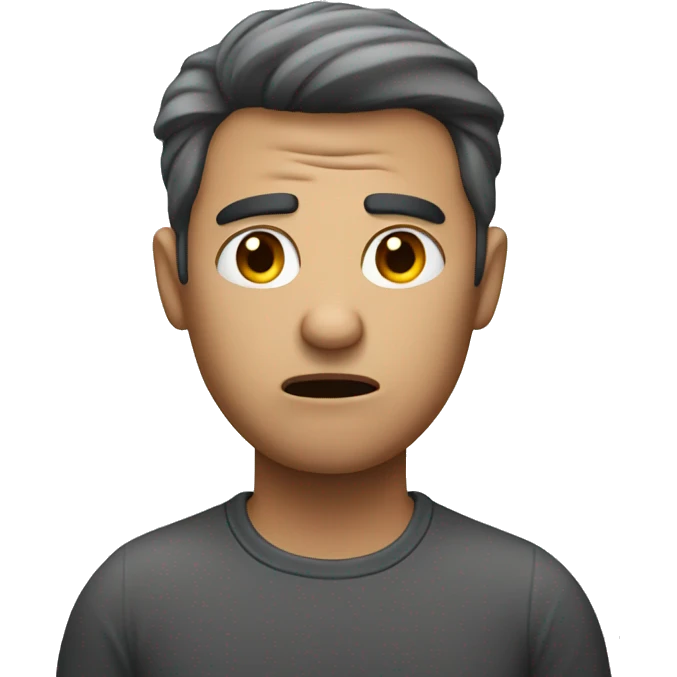 Person annoyed looking to the side  emoji